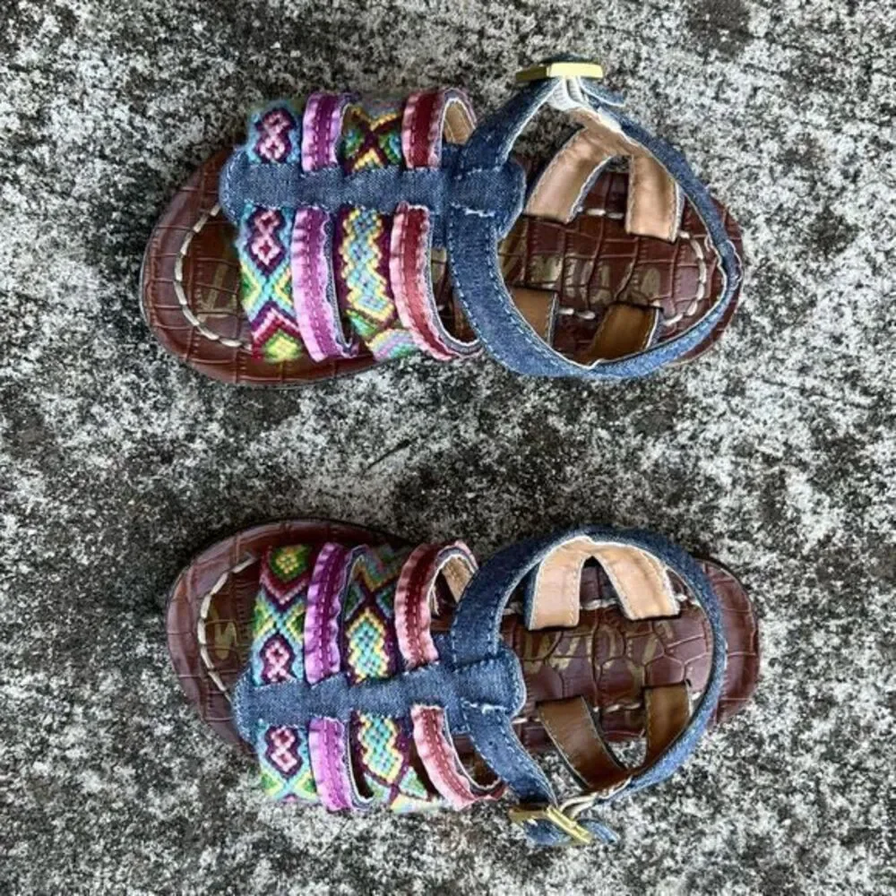 Sam Edelman Gigi Nancy Sandals Blue Size‎ 7